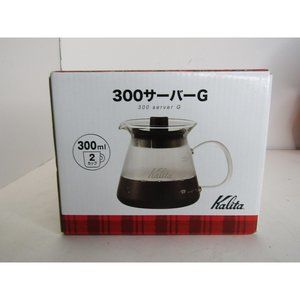 Kalita 300 G Server 300ml cleat Glass Japan nice coffee maker manual pore